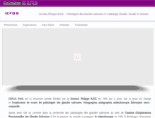 Tablet Screenshot of glandesalivaires.com